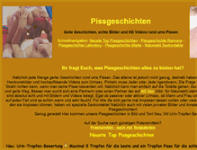 Tablet Screenshot of pissgeschichten.com
